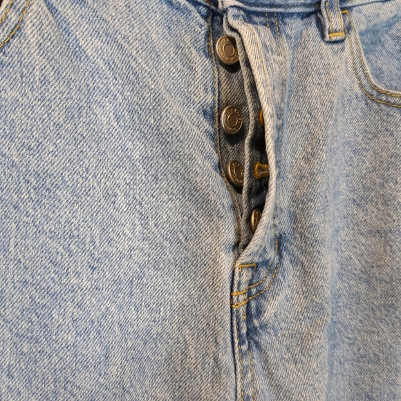 Pacsun Women's High Rise Straight Light Blue Jeans, Size 27 - Picture 2 of 9